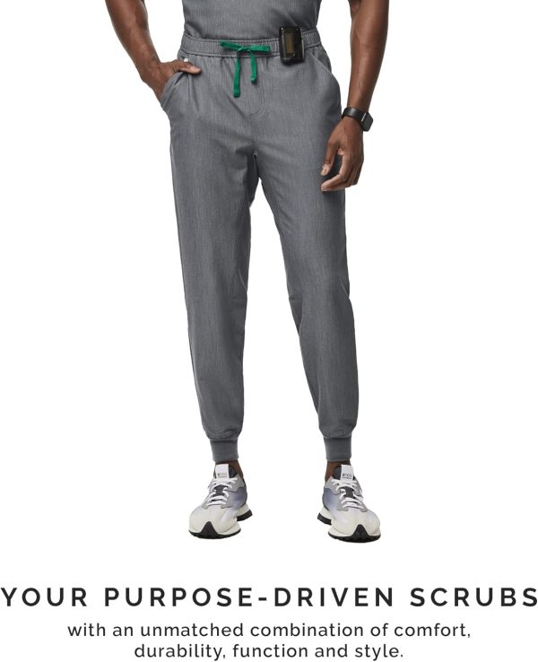 FIGS Tansen Jogger Scrub Pants for Men — Slim Fit, 5 Pockets, 4-Way - Image 6