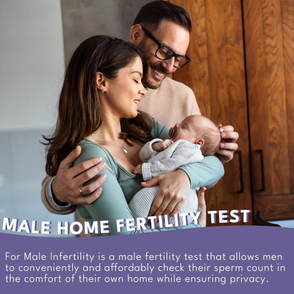 Trak Plus Male Fertility Testing System Fertility Home Test Kit for Men- - Image 7