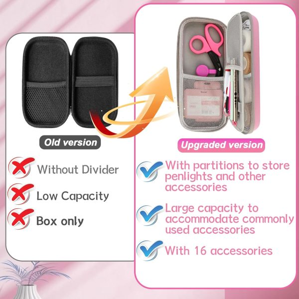 16 Pcs Stethoscope Case Kits, Stethoscope Case with Supplies Include 2 Pcs - Image 4