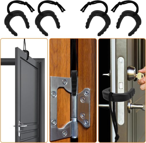 4pcs Door Jam for Law Enforcement, First Responder Door Stopper Emergency - Image 3