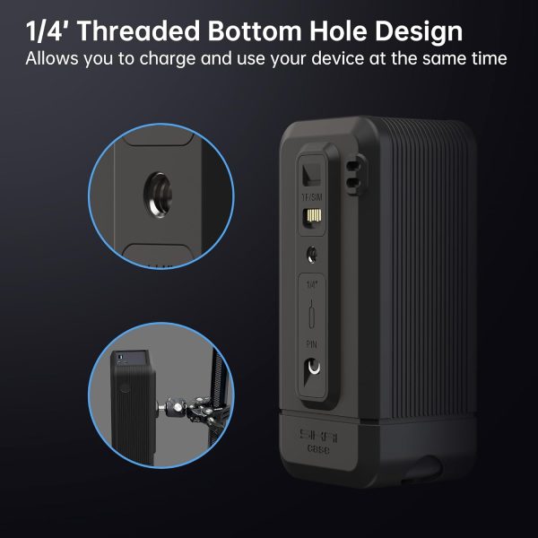 Silicone Case for Anker Prime Power Bank 20,000mAh 200W 1/4-inch nut hole, - Image 6