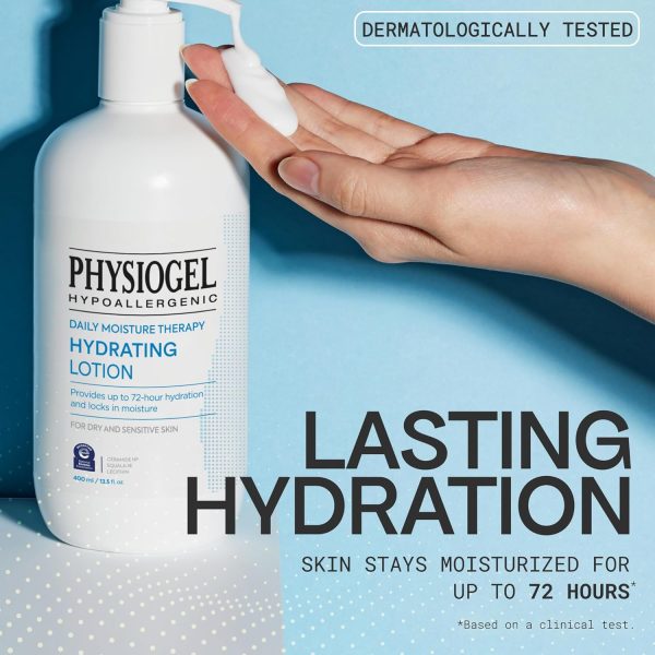 Physiogel Daily Moisture Therapy Face Lotion 72-hr hydration, For Normal to - Image 6
