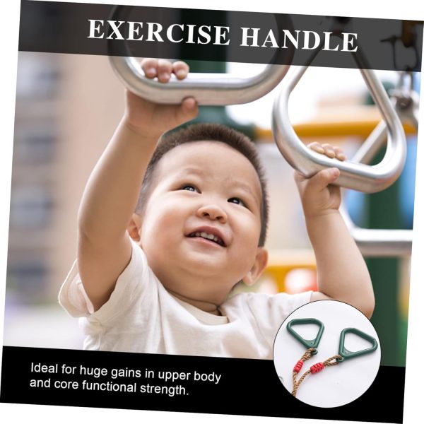 BESPORTBLE Ring Swing Course Dumbbells Pull up Ring Fitness Hangers Barbell - Image 6