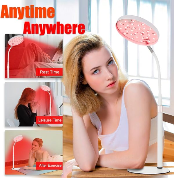 Red Light Therapy Lamp for Face- Facial and Body Treatment with Adjustable - Image 2