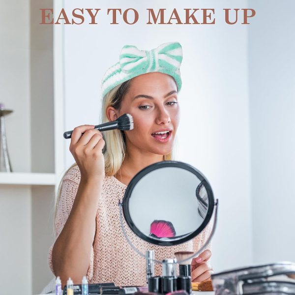 Skincare Headband, 9 Pcs Spa Headband for Washing Face, Microfiber Makeup - Image 5