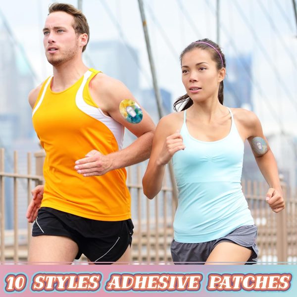 30 Pack Adhesive Patch CGM Tape Breathable Adhesive Patches Pre Cut - Image 6