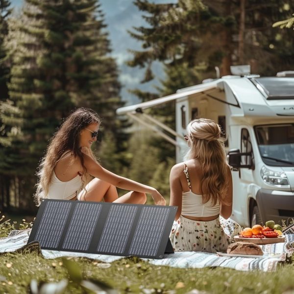 Portable Solar Panel Charger 40W Foldable Solar Panel for Portable Power - Image 3
