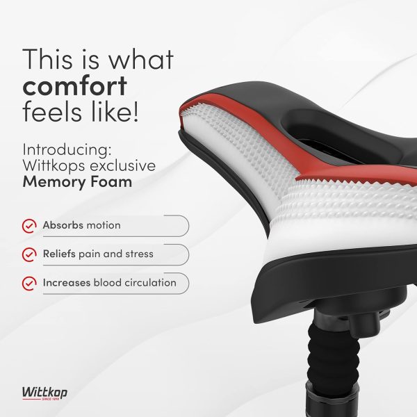 Wittkop Bike Seat I Bicycle Seat for Men and Women, Waterproof Bike Saddle - Image 3