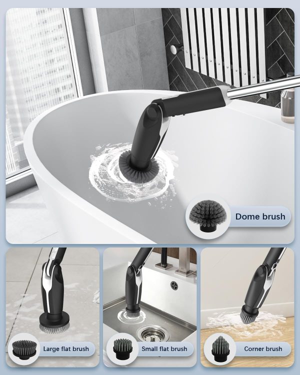 Leebein Electric Spin Scrubber, 2024 New Electric Scrubber with 4 - Image 5