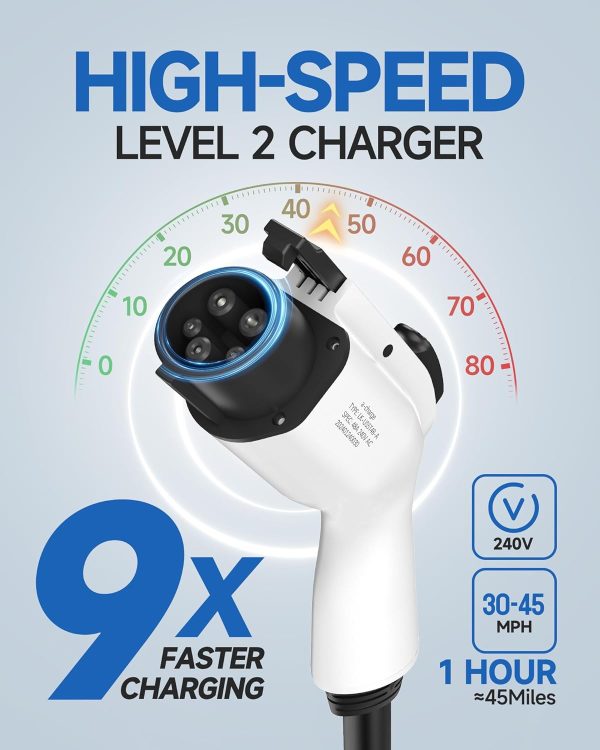 Level 2 EV Charger 48Amp 240V NEMA 14-50 Plug: Electric Vehicle Charging - Image 5