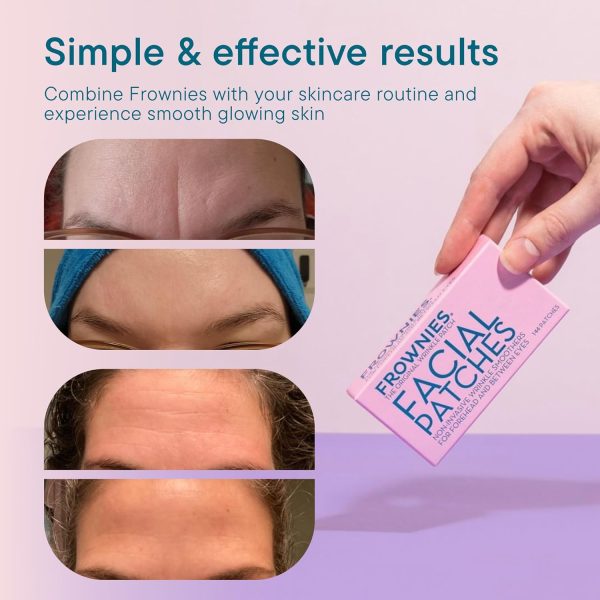 FROWNIES Forehead and Between the Eyes Wrinkle Patches - Hypoallergenic - Image 5