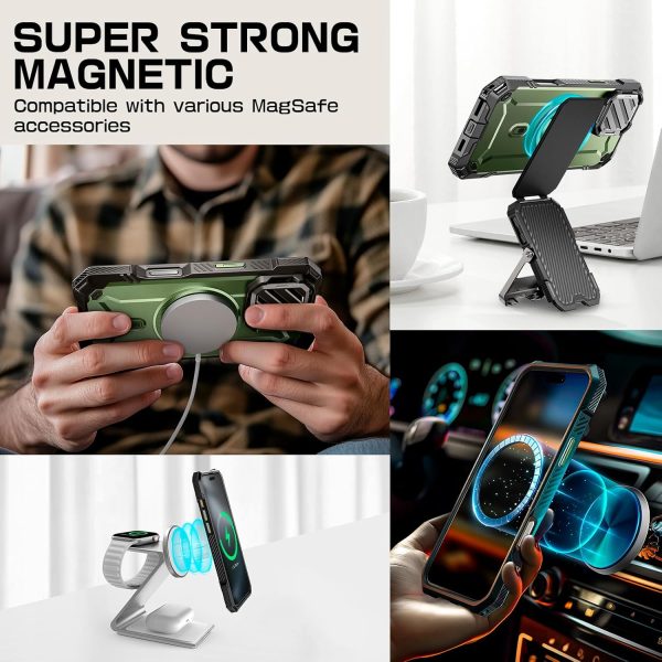 SUPCASE for iPhone 16 Pro Case 6.3'' 2024 with Camera Cover Stand (UBMag - Image 7