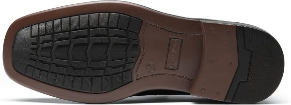 Bruno Marc Men's Goldman-02 Slip on Leather Lined Square Toe Dress Loafers - Image 5