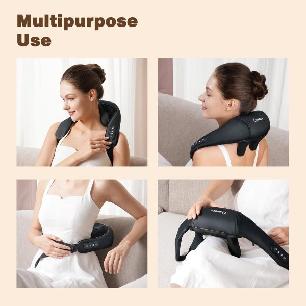 FSA/HSA Eligible Neck Massager with Heat, Cordless Deep Tissue 4D Expert - Image 8