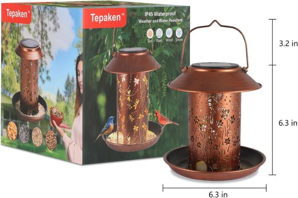 Bird Feeders for Outdoors Hummingbird Solar Lanterns Outdoor Waterproof - Image 7