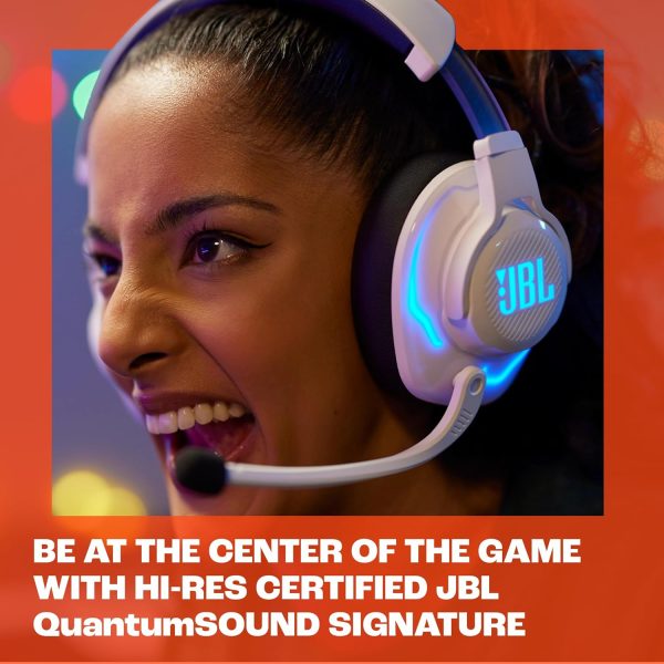 JBL Quantum 910P - Wireless Consol Over-Ear Gaming Headset with Head - Image 6