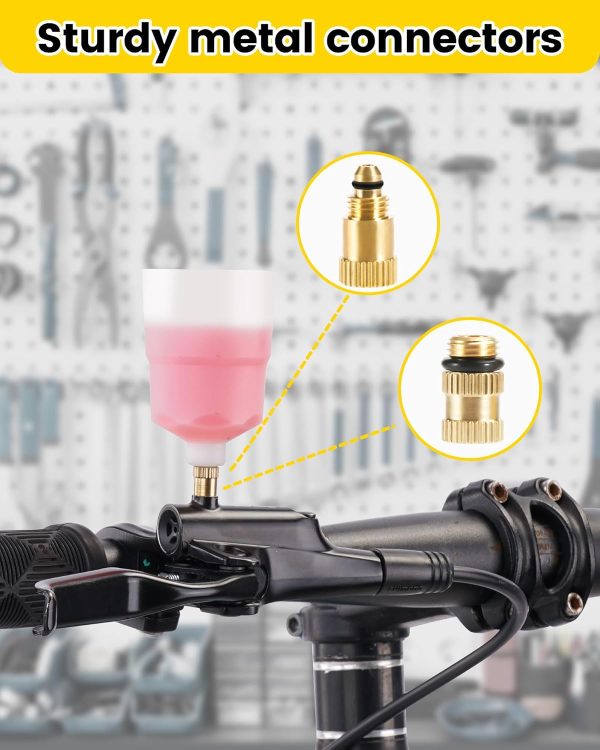 Brake Bleed Kit for Shimano, TEKTRO, TRP Hydraulic Disc Brakes. Bicycle - Image 3