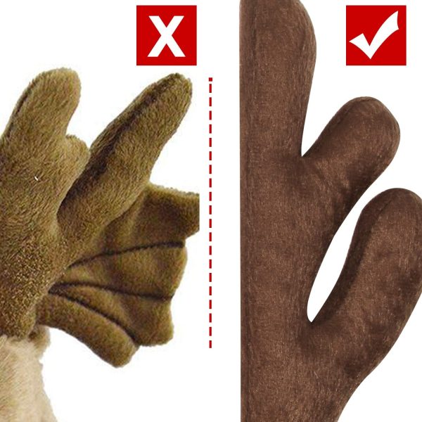 Premium Reindeer Car Kit Antlers, Nose, Tail- Rudolph Set Reindeer - Image 6