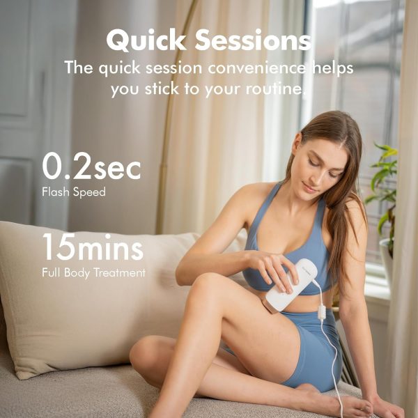 Aberlite Luxe - IPL Laser Hair Removal Device for Women & Men - Painless - Image 4