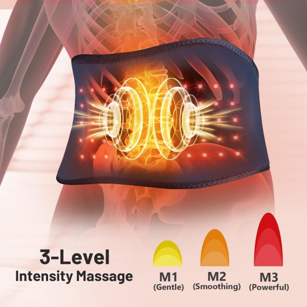 Red Light Therapy Belt & Back Massager for Pain Relief, Infrared Light - Image 4