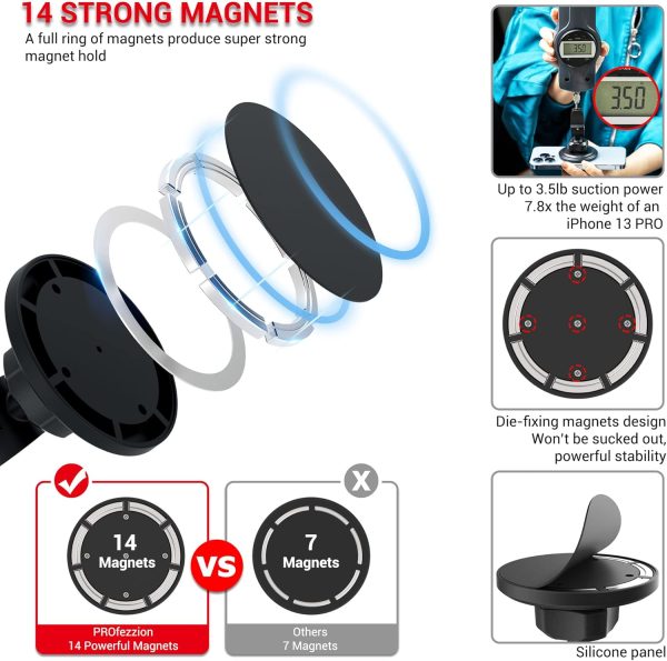 Phone Holder Mount Magnetic Accessories: Fitness Equipment Gym Motorcycle - Image 6