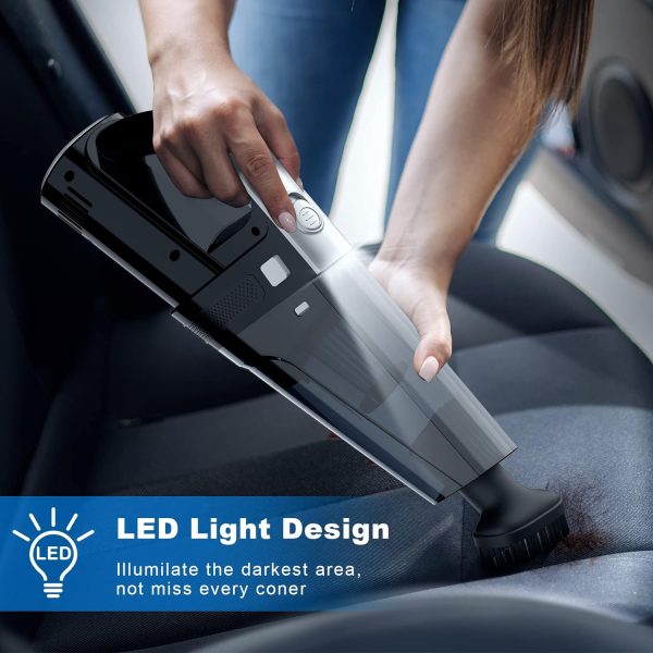 Car Vacuum, Portable Car Vacuum Cleaner with 7000PA Suction, DC 12V High - Image 5