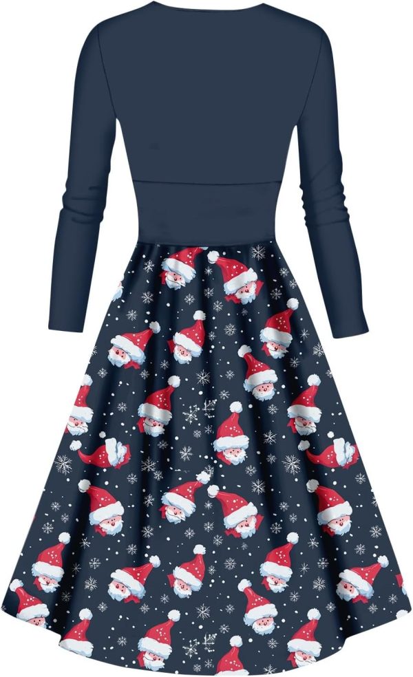 Christmas Clothes,Women's Casual and Fashionable Christmas Snowflake - Image 2