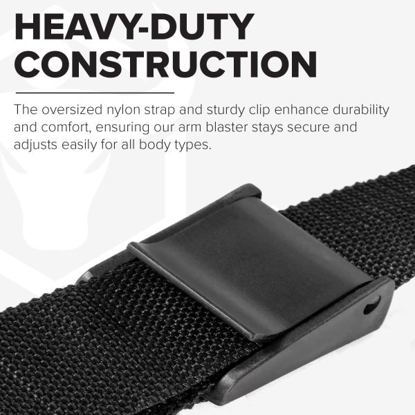 Iron Bull Strength Arm Blaster for Bicep Curls - Get Bigger Arms with Bicep - Image 3
