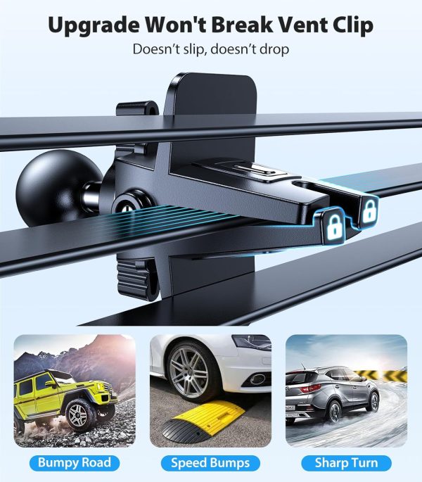VICSEED for MagSafe Car Mount [Upgraded Strongest Magnet Power] Magnetic - Image 5