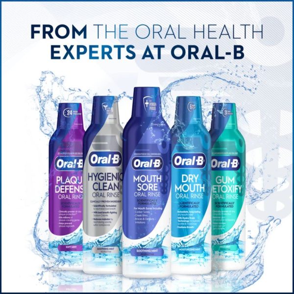 Oral-B Mouth Sore Mouthwash Special Care Oral Rinse, Hydrogen Peroxide - Image 7