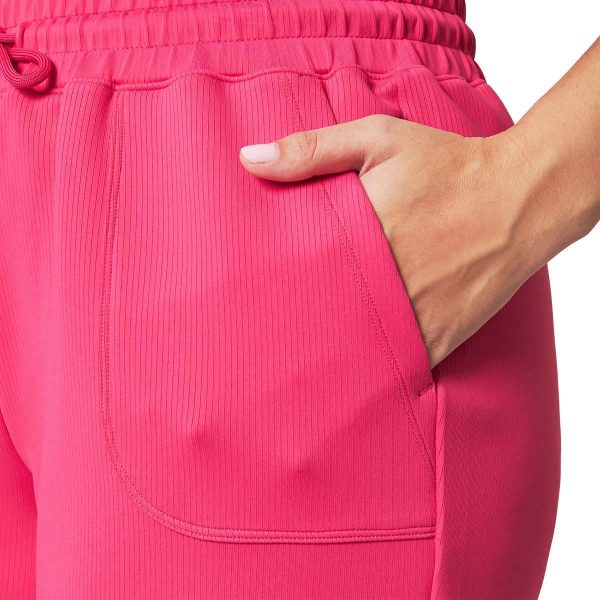 Mondetta Womens Midweight Ribbed Scuba Short - Image 3