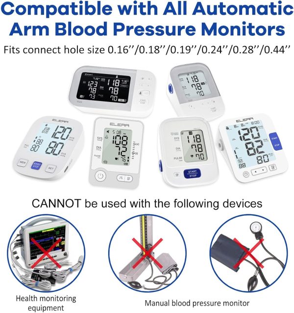 XXXL Blood Pressure Cuff for Big Arms 9”-26” (22-66CM)-Compatible with - Image 3