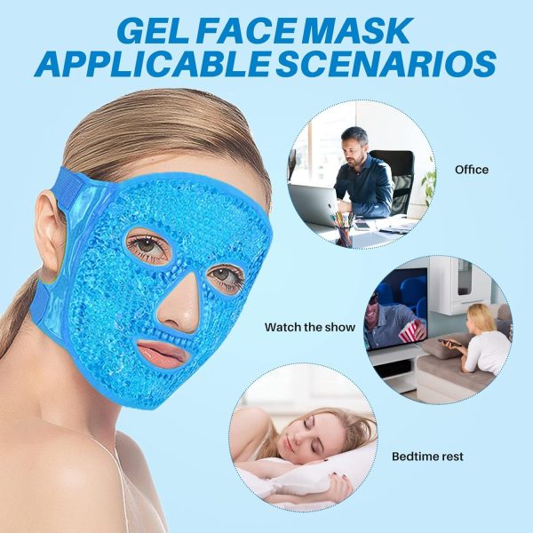 candyfouse Ice Pack Cold Face, Eye Masks Reduce Face Puff, Dark Circles, - Image 5