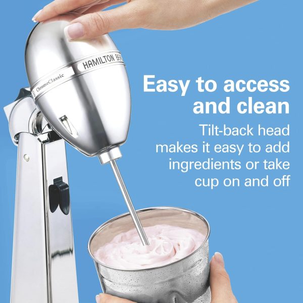 Hamilton Beach DrinkMaster Electric Drink Mixer, Restaurant-Quality Retro - Image 4