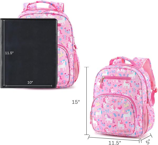mibasies Girls Backpack for Elementary School, Backpack for Girls 5-8, - Image 5
