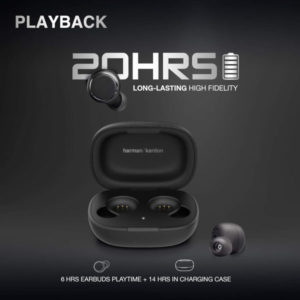 harman/kardon Fly True Wireless IE Headphones Black - Image 3