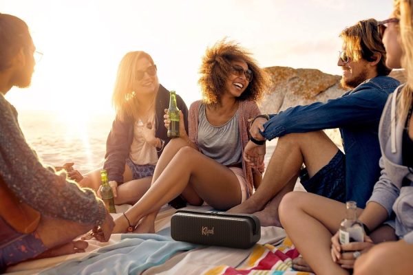 Klipsch The Detroit Portable Bluetooth Speaker with Dual 1" tweeters and 3" - Image 2