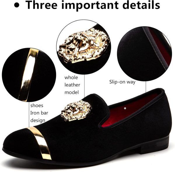 Meijiana Men's Fashion Classic Loafers Luxury Loafer Shoes and Weeding - Image 2