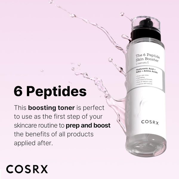 COSRX 6X Peptide Collagen Booster Toner Serum, Niacinamide & Hyaluronic - Image 2