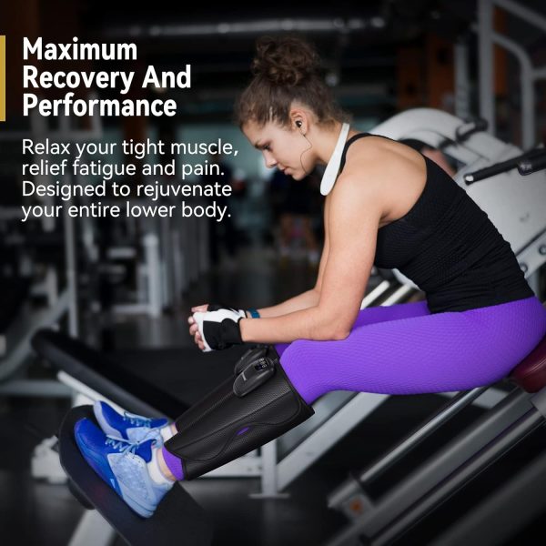 FIT KING Upgraded Cordless Calf Massager for Circulation, Rechargeable Leg - Image 4