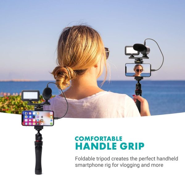 Movo iVlogger Vlogging Kit for iPhone - Lightning Compatible YouTube - Image 6
