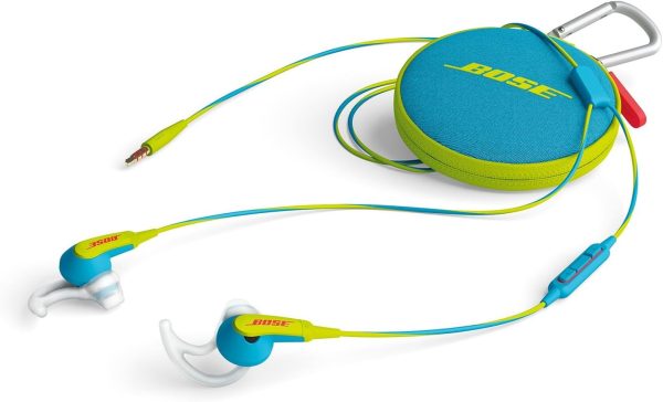 Bose SoundSport in-ear headphones - Apple devices, Neon Blue (Renewed) - Image 4
