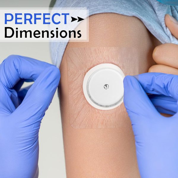 Nuanchu 60 Pcs Sensor Covers with CGM Armor Protection Waterproof Adhesive - Image 4