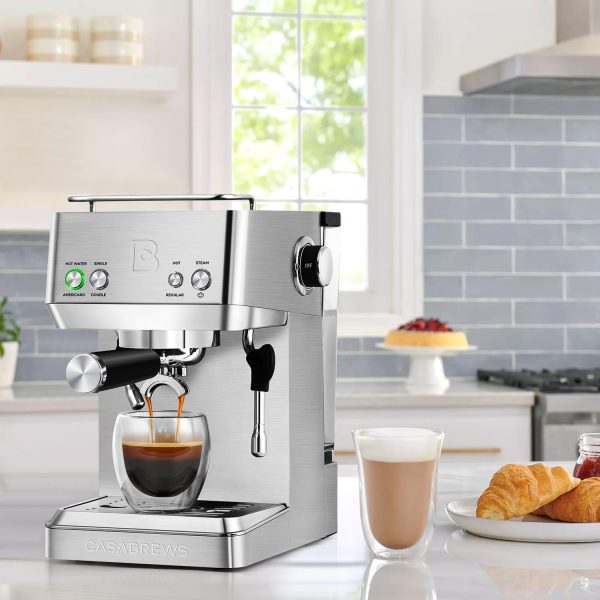 CASABREWS Espresso Machines with Milk Frother, 20 Bar Espresso Maker with - Image 8