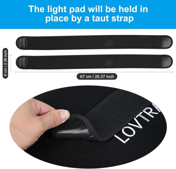 LOVTRAVEL 660nm LED Red Light Therapy for Body and 850nm Near Infrared - Image 3