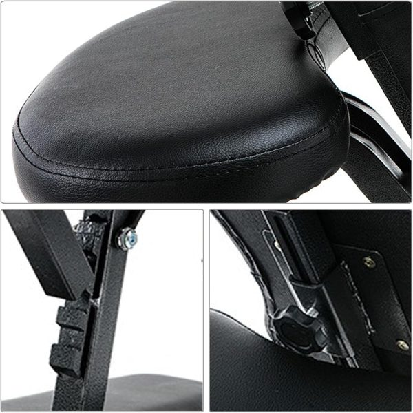 Foldable Tattoo Chair, Professional Lightweight Portable Massage Chair, - Image 5