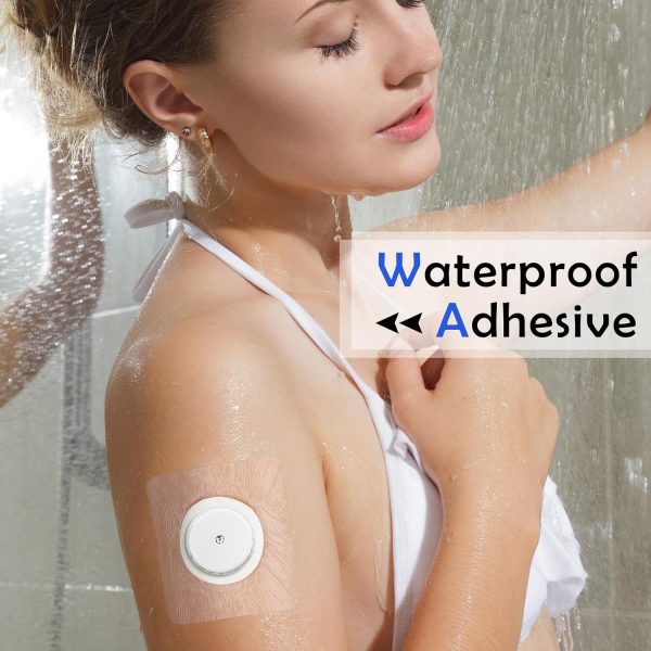 Nuanchu 60 Pcs Sensor Covers with CGM Armor Protection Waterproof Adhesive - Image 5