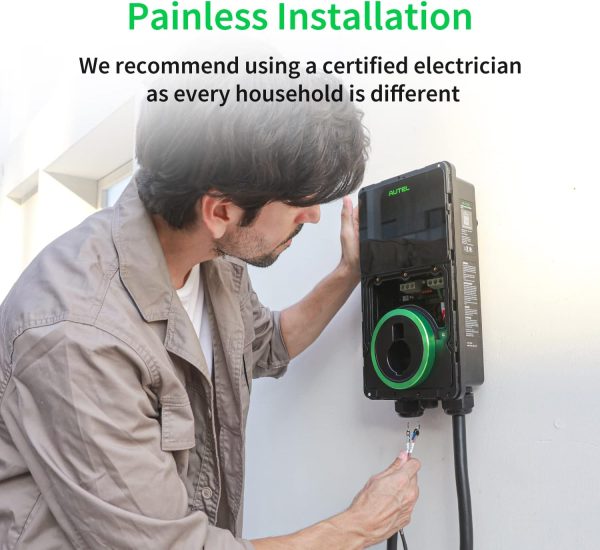 Autel MaxiCharger Home Smart Electric Vehicle (EV) Charger, 50 Amp Level 2 - Image 4
