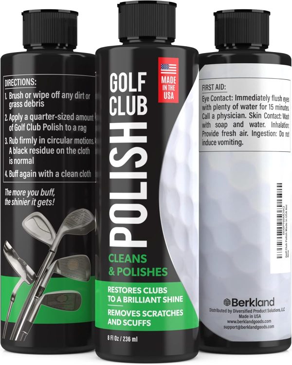 Berkland Golf Club Polish - Made in The USA Instant Golf Club Cleaner and - Image 6