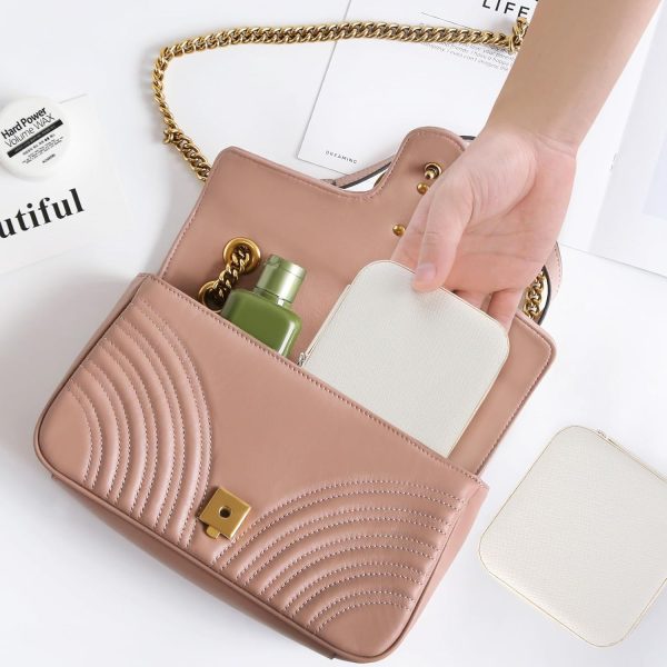 LETURE PU Leather Small Jewelry Box, Travel Portable Jewelry Case for Ring, - Image 5